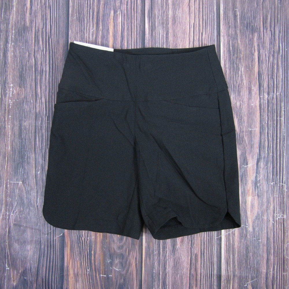 Lady Hagen NEW NWT Womens XS Black Tummy Control 7" Shorts Golf